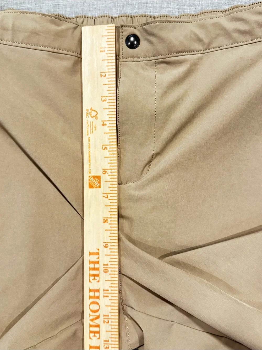 Lands' End Men's Chino-Style Khaki Shorts